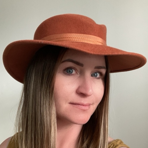 {sold} Vintage Geo W. Bollman & Co, Inc. Doeskin Felt Hat - Picture 1 of 5